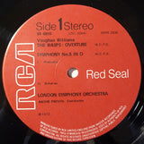 Ralph Vaughan Williams, André Previn, London Symphony Orchestra : Symphony No. 5 in D / The Wasps: Overture (LP)