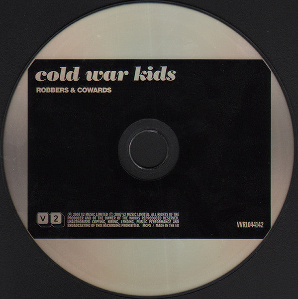 Cold War Kids : Robbers & Cowards (CD, Album)