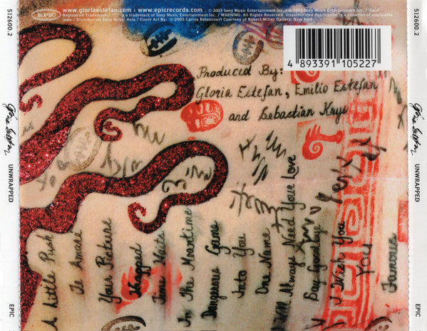 Gloria Estefan : Unwrapped (CD, Album)