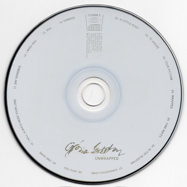 Gloria Estefan : Unwrapped (CD, Album)