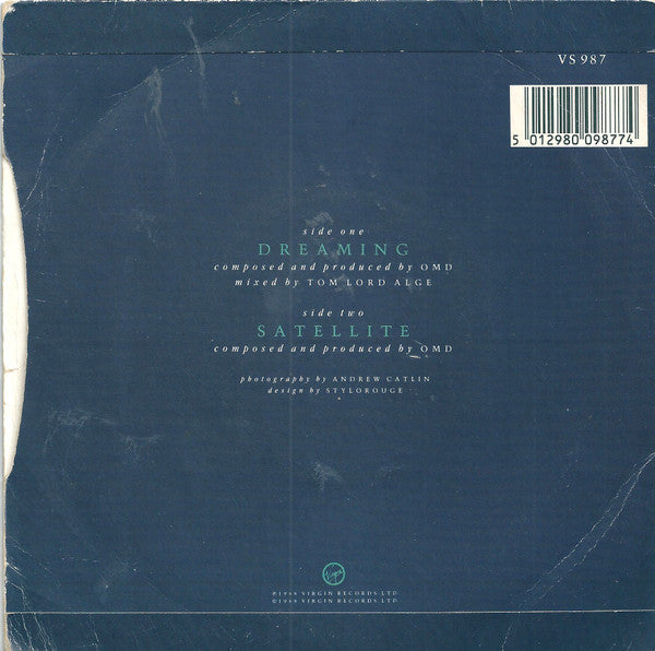 Orchestral Manoeuvres In The Dark : Dreaming (7", Single, Mat)