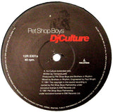 Pet Shop Boys : DJ Culture (12", Single)