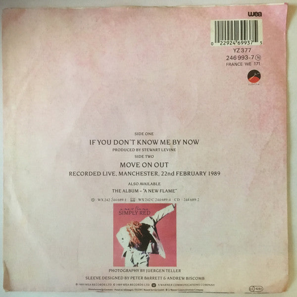 Simply Red : If You Don't Know Me By Now (7", Single, Lar)