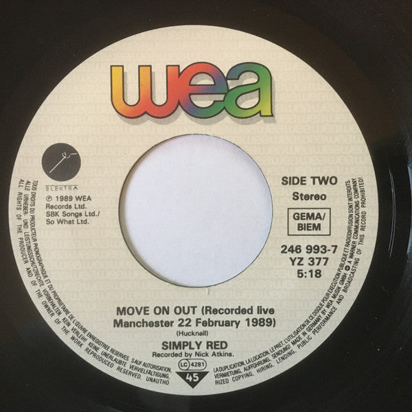 Simply Red : If You Don't Know Me By Now (7", Single, Lar)