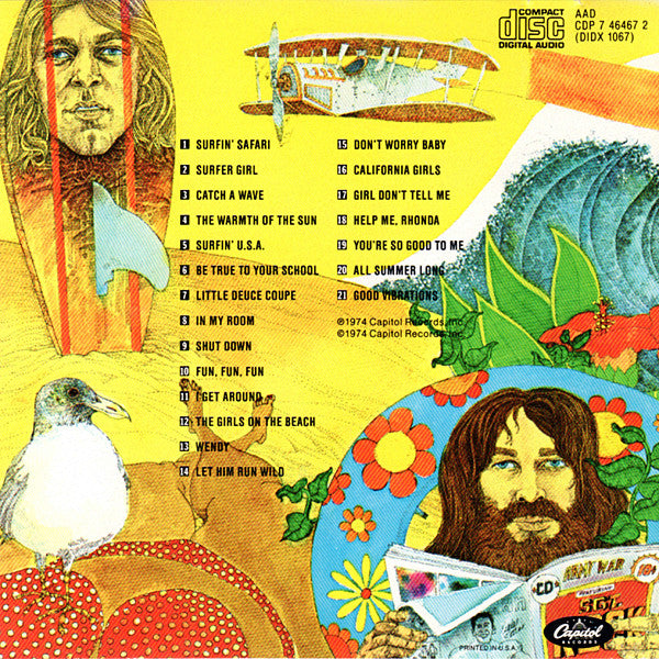 The Beach Boys : Endless Summer (CD, Comp, RE, Dis)