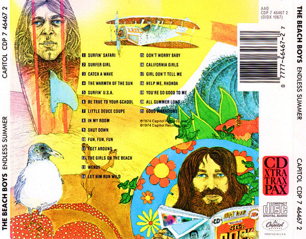The Beach Boys : Endless Summer (CD, Comp, RE, Dis)