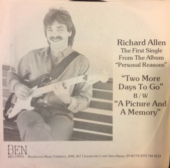 Richard Allen (17) : Two More Days To Go (7", Single)