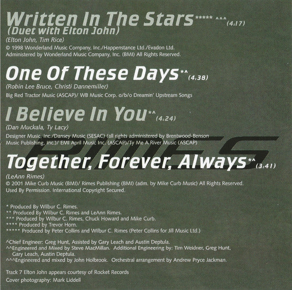 LeAnn Rimes : I Need You (CD, Comp)