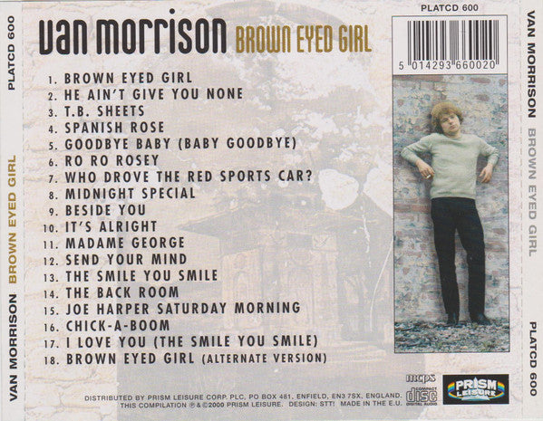 Van Morrison : Brown Eyed Girl (CD, Comp, RE)