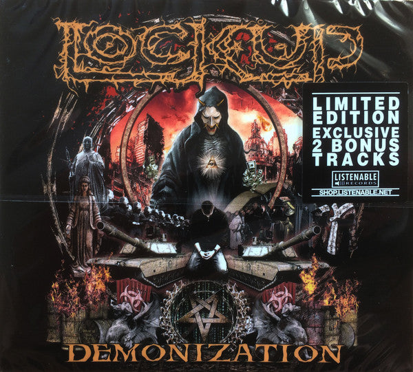 Lock Up (2) : Demonization (CD, Album, Ltd, Dig)